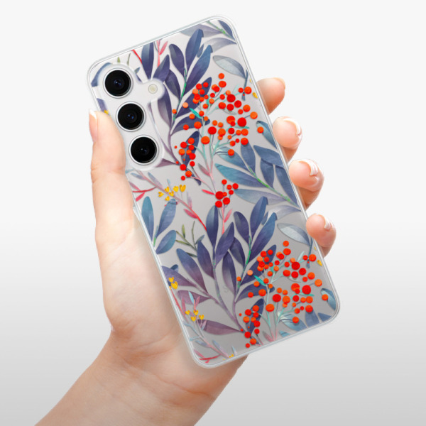 Silikonové pouzdro iSaprio - Samsung Galaxy S24 - Rowanberry