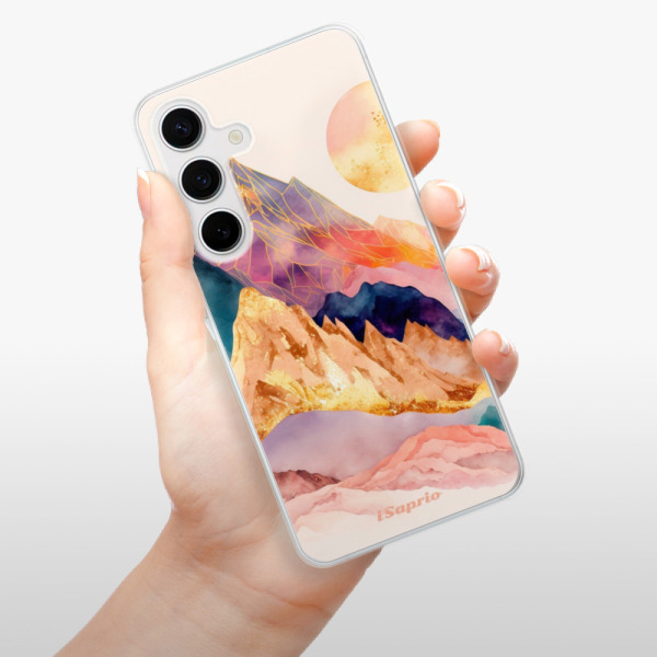 Silikonové pouzdro iSaprio - Samsung Galaxy S24 - Abstract Mountains