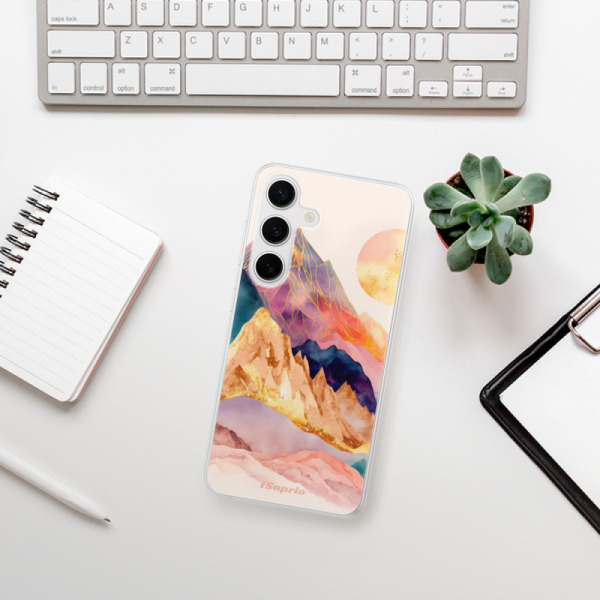 Silikonové pouzdro iSaprio - Samsung Galaxy S24 - Abstract Mountains