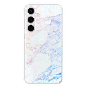 Silikonové pouzdro iSaprio - Samsung Galaxy S24 Plus - Raibow Marble 10