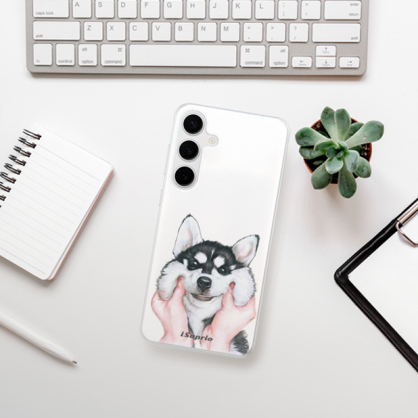 Silikonové pouzdro iSaprio - Samsung Galaxy S24 Plus - Malamute 01