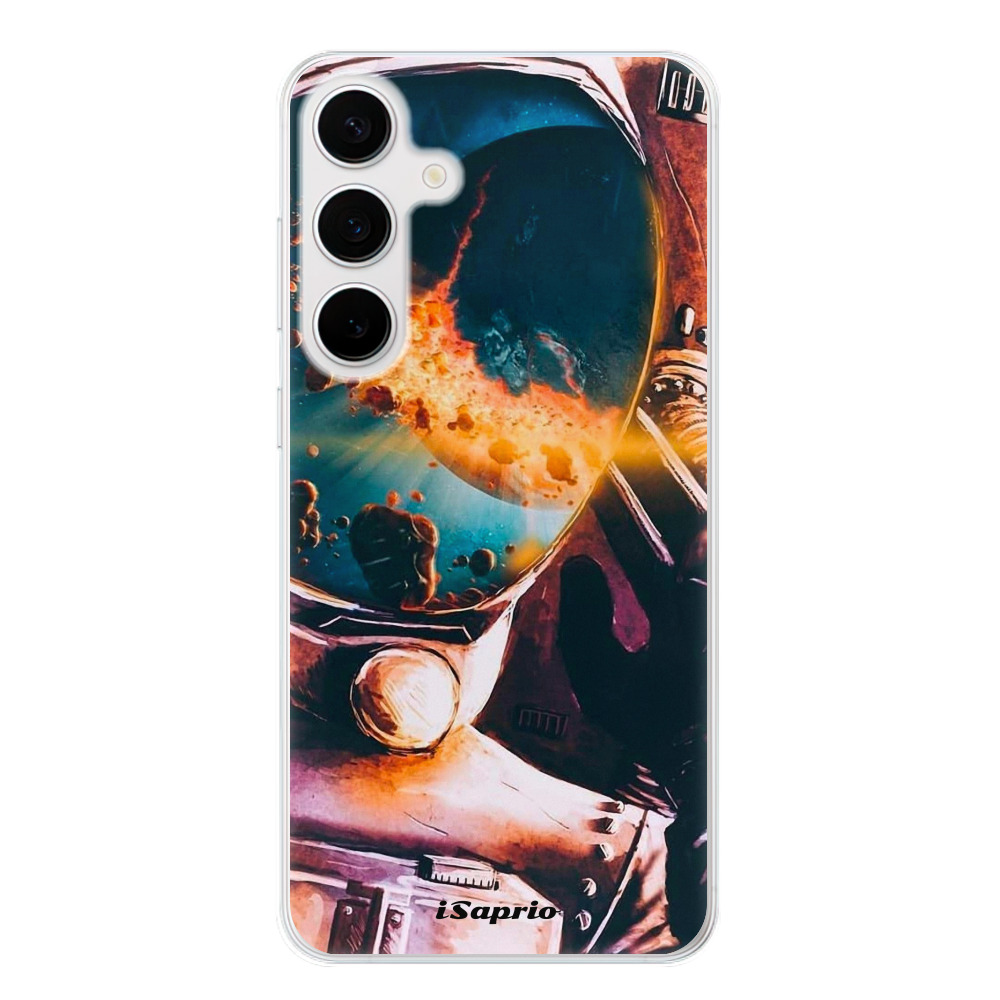 Silikonové odolné pouzdro iSaprio - Astronaut 01 - Samsung Galaxy S24 Plus (Odolný silikonový kryt, obal, pouzdro iSaprio Astronaut 01 na mobilní telefon Samsung Galaxy S24+)