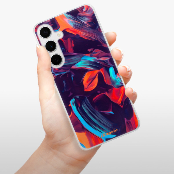 Silikonové pouzdro iSaprio - Samsung Galaxy S24 Plus - Color Marble 19