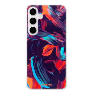 Silikonové pouzdro iSaprio - Samsung Galaxy S24 Plus - Color Marble 19