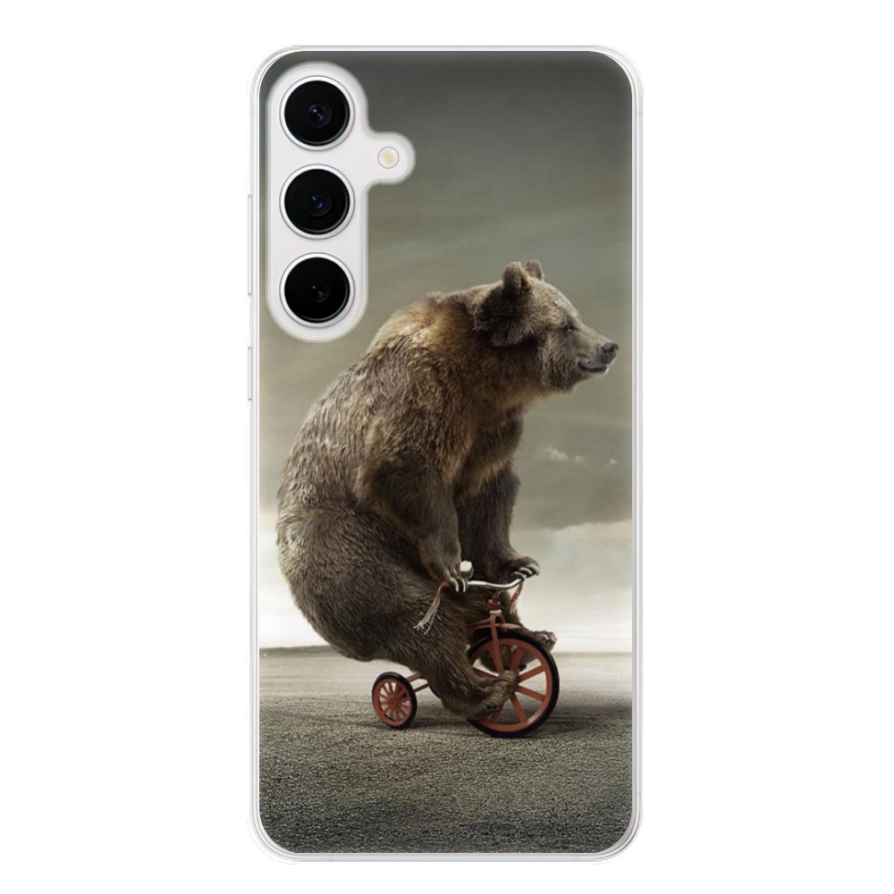 Odolné silikonové pouzdro iSaprio - Bear 01 - Samsung Galaxy S24+