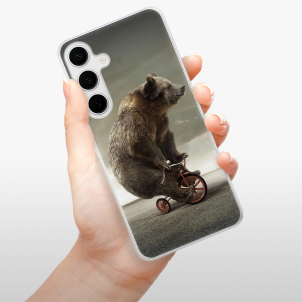 Silikonové pouzdro iSaprio - Samsung Galaxy S24 Plus - Bear 01