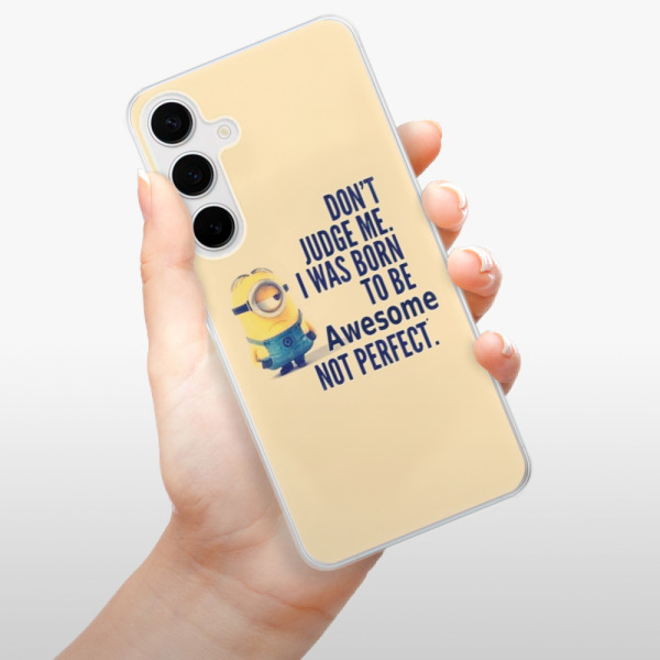 Silikonové pouzdro iSaprio - Samsung Galaxy S24 Plus - Be Awesome