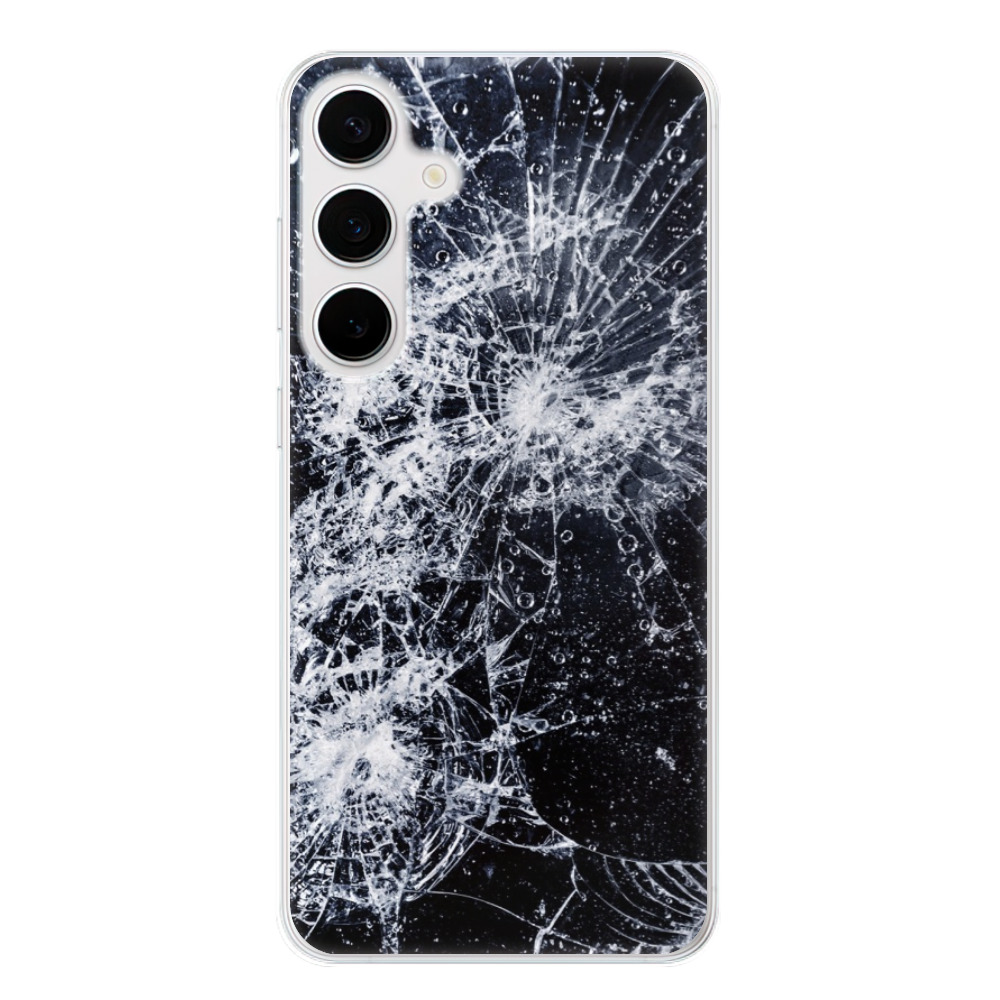 Odolné silikonové pouzdro iSaprio - Cracked - Samsung Galaxy S24+