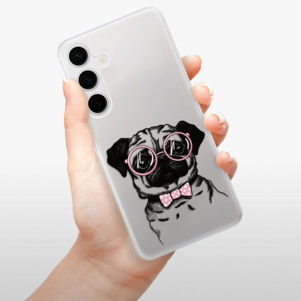 Silikonové pouzdro iSaprio - Samsung Galaxy S24 Plus - The Pug