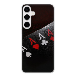 Silikonové pouzdro iSaprio - Samsung Galaxy S24 Plus - Poker