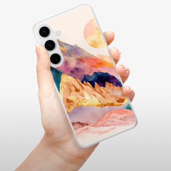 Silikonové pouzdro iSaprio - Samsung Galaxy S24 Plus - Abstract Mountains