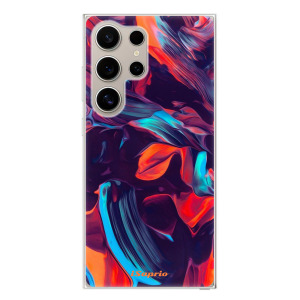 Silikonové pouzdro iSaprio - Samsung Galaxy S24 Ultra - Color Marble 19