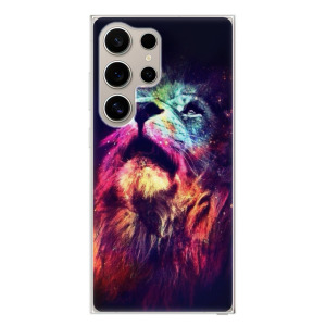 Silikonové pouzdro iSaprio - Samsung Galaxy S24 Ultra - Lion in Colors