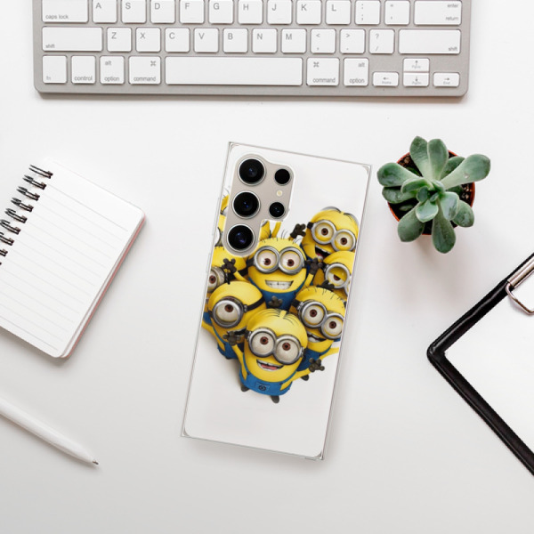 Silikonové pouzdro iSaprio - Samsung Galaxy S24 Ultra - Mimons 01