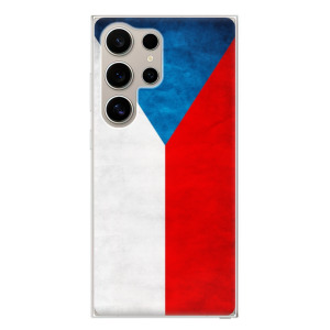Silikonové pouzdro iSaprio - Samsung Galaxy S24 Ultra - Czech Flag
