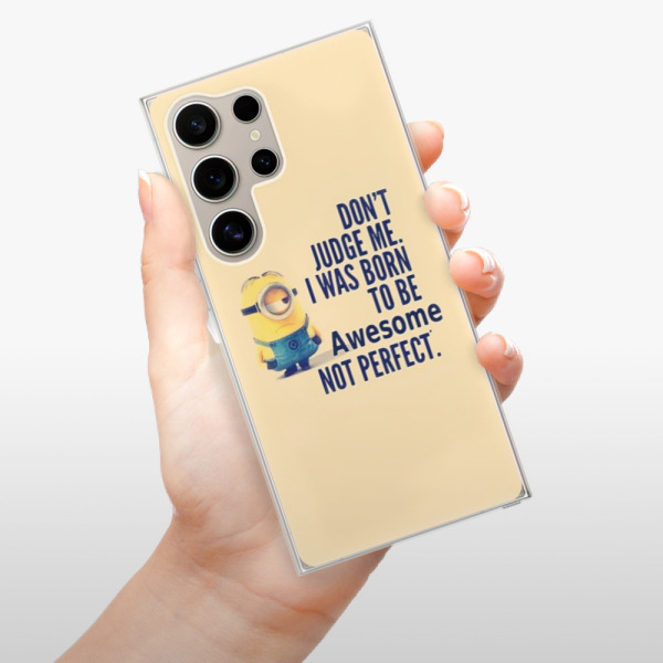 Silikonové pouzdro iSaprio - Samsung Galaxy S24 Ultra - Be Awesome