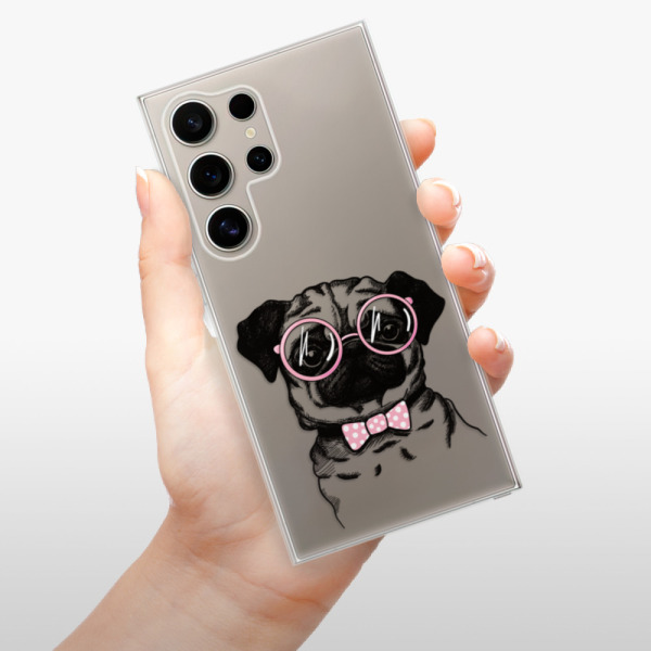 Silikonové pouzdro iSaprio - Samsung Galaxy S24 Ultra - The Pug