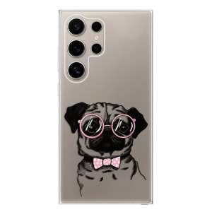 Silikonové pouzdro iSaprio - Samsung Galaxy S24 Ultra - The Pug