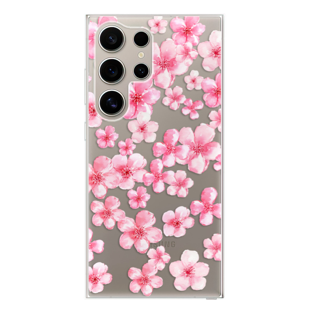 Odolné silikonové pouzdro iSaprio - Flower Pattern 05 - Samsung Galaxy S24 Ultra