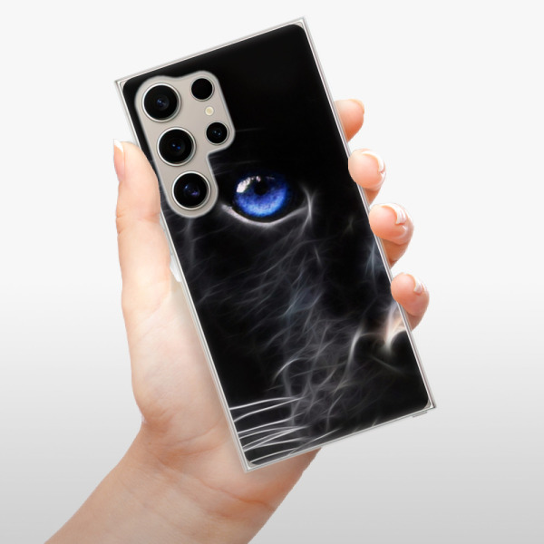 Silikonové pouzdro iSaprio - Samsung Galaxy S24 Ultra - Black Puma