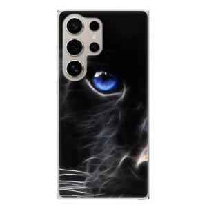 Silikonové pouzdro iSaprio - Samsung Galaxy S24 Ultra - Black Puma
