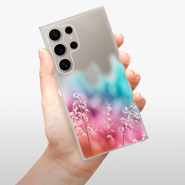 Silikonové pouzdro iSaprio - Samsung Galaxy S24 Ultra - Rainbow Grass