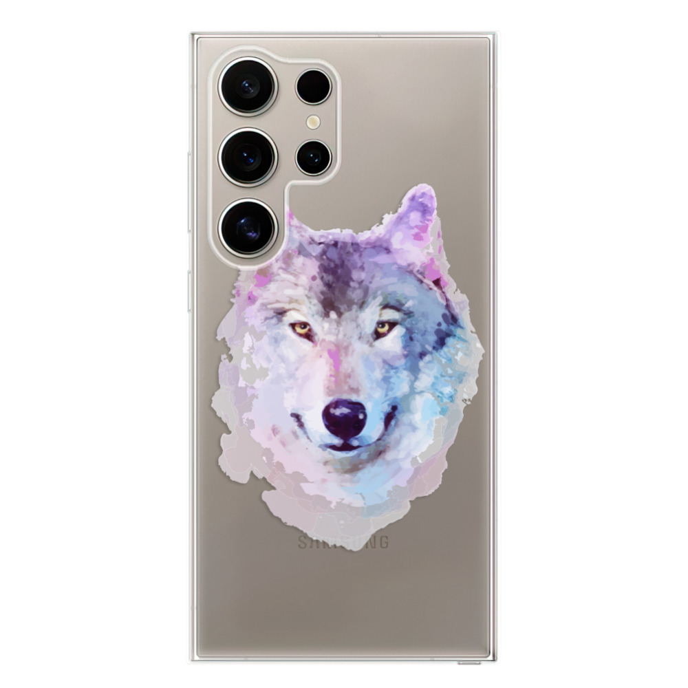 Odolné silikonové pouzdro iSaprio - Wolf 01 - Samsung Galaxy S24 Ultra