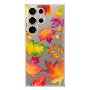 Silikonové pouzdro iSaprio - Samsung Galaxy S24 Ultra - Autumn Leaves 01