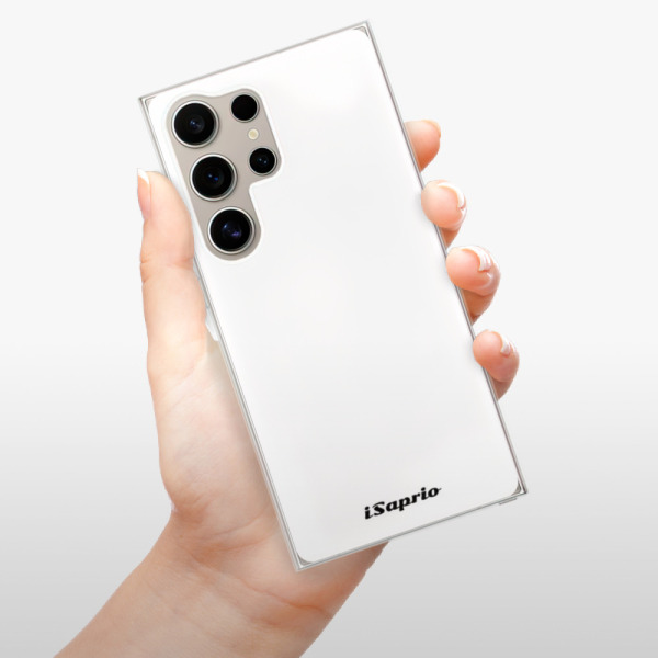 Silikonové pouzdro iSaprio - Samsung Galaxy S24 Ultra - 4Pure bílé