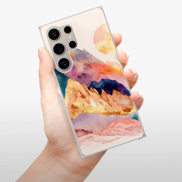 Silikonové pouzdro iSaprio - Samsung Galaxy S24 Ultra - Abstract Mountains