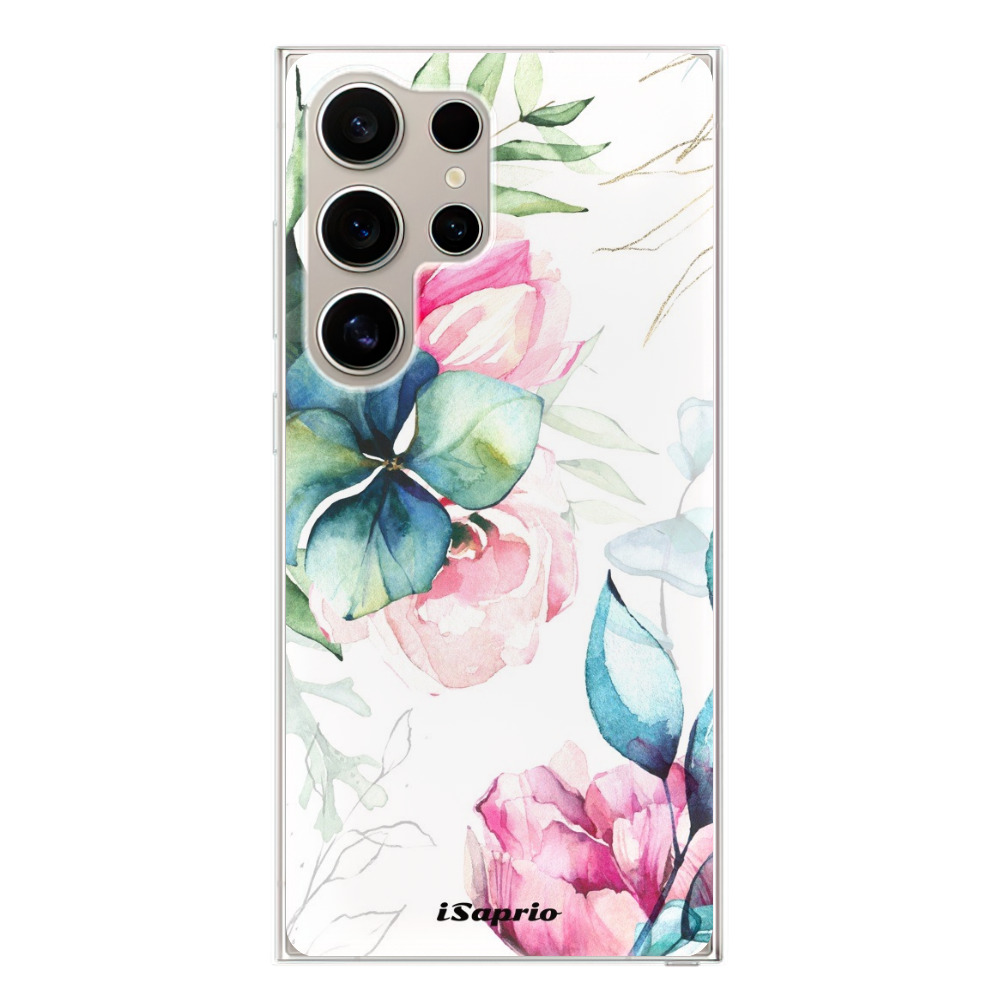 Odolné silikonové pouzdro iSaprio - Flower Art 01 - Samsung Galaxy S24 Ultra