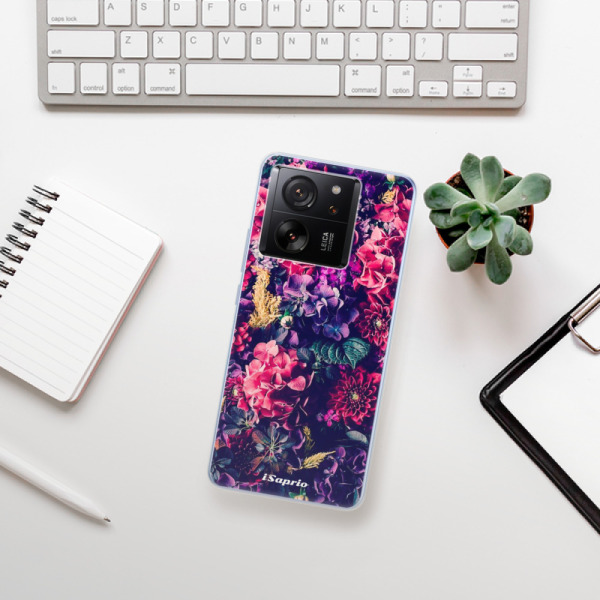 Silikonové pouzdro iSaprio - Xiaomi 13T / 13T Pro - Flowers 10