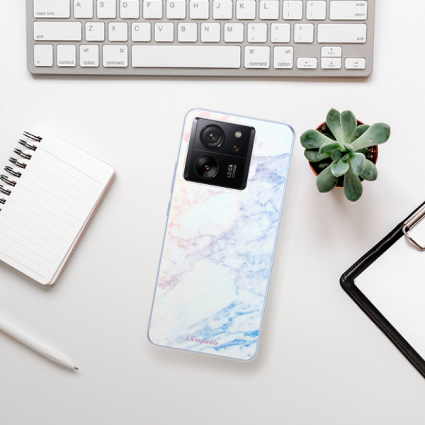 Silikonové pouzdro iSaprio - Xiaomi 13T / 13T Pro - Raibow Marble 10