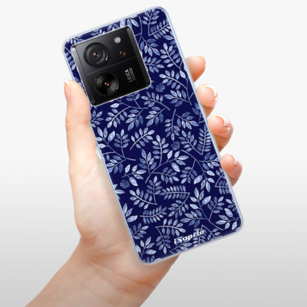 Silikonové pouzdro iSaprio - Xiaomi 13T / 13T Pro - Blue Leaves 05