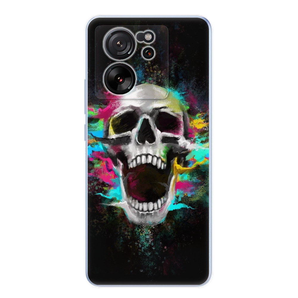 Silikonové odolné pouzdro iSaprio - Skull in Colors - Xiaomi 13T / 13T Pro (Odolný silikonový kryt, obal, pouzdro iSaprio Skull in Colors na mobilní telefon Xiaomi 13T / 13T Pro)