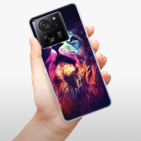 Silikonové pouzdro iSaprio - Xiaomi 13T / 13T Pro - Lion in Colors