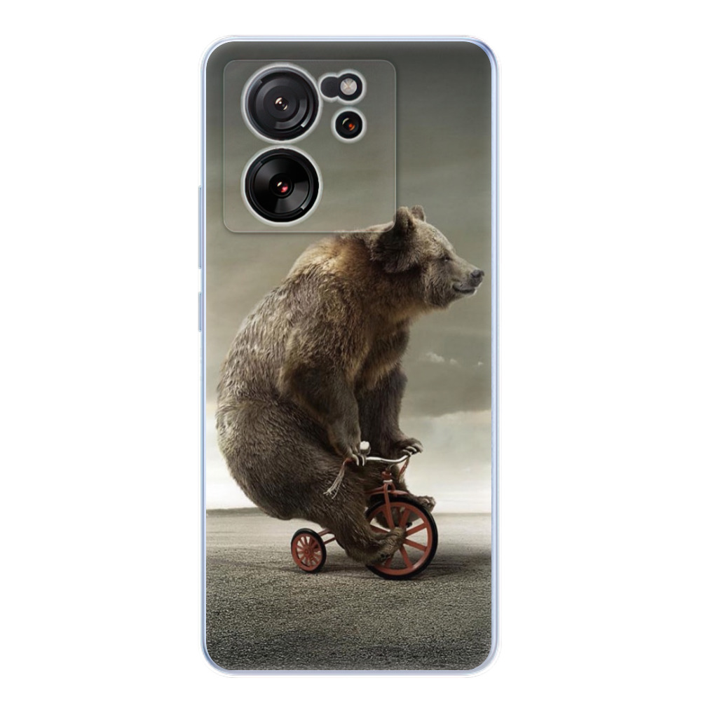 Silikonové odolné pouzdro iSaprio - Bear 01 - Xiaomi 13T / 13T Pro (Odolný silikonový kryt, obal, pouzdro iSaprio Bear 01 na mobilní telefon Xiaomi 13T / 13T Pro)