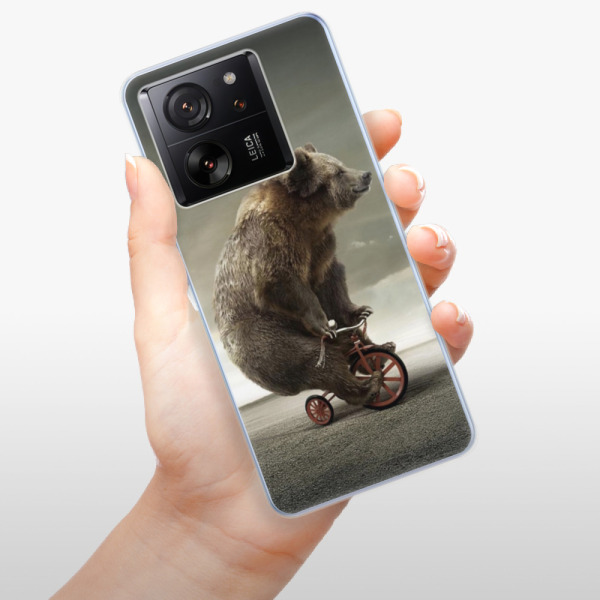 Silikonové pouzdro iSaprio - Xiaomi 13T / 13T Pro - Bear 01