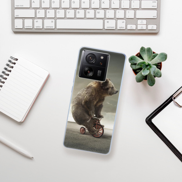 Silikonové pouzdro iSaprio - Xiaomi 13T / 13T Pro - Bear 01