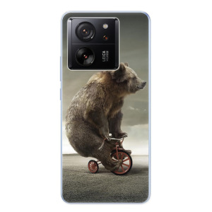 Silikonové pouzdro iSaprio - Xiaomi 13T / 13T Pro - Bear 01