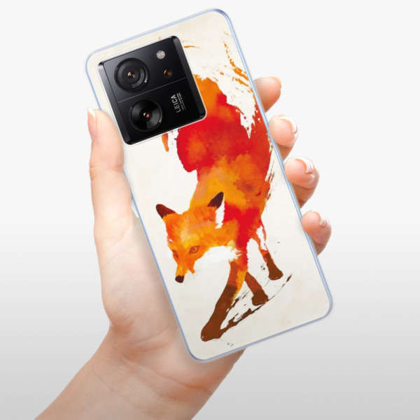 Silikonové pouzdro iSaprio - Xiaomi 13T / 13T Pro - Fast Fox