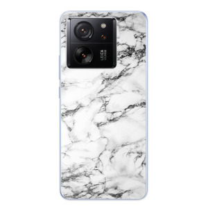Silikonové pouzdro iSaprio - Xiaomi 13T / 13T Pro - White Marble 01
