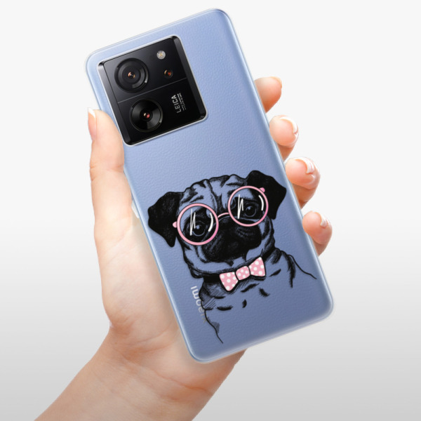 Silikonové pouzdro iSaprio - Xiaomi 13T / 13T Pro - The Pug