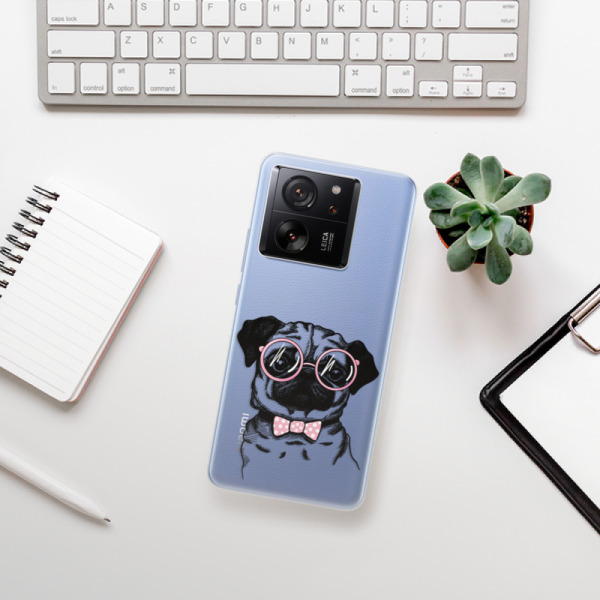 Silikonové pouzdro iSaprio - Xiaomi 13T / 13T Pro - The Pug