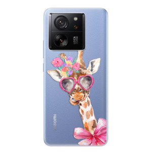 Silikonové pouzdro iSaprio - Xiaomi 13T / 13T Pro - Lady Giraffe