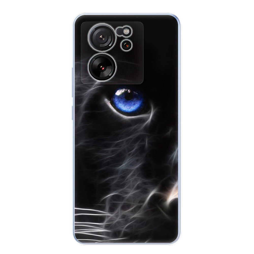 Odolné silikonové pouzdro iSaprio - Black Puma - Xiaomi 13T / 13T Pro