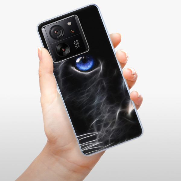 Silikonové pouzdro iSaprio - Xiaomi 13T / 13T Pro - Black Puma