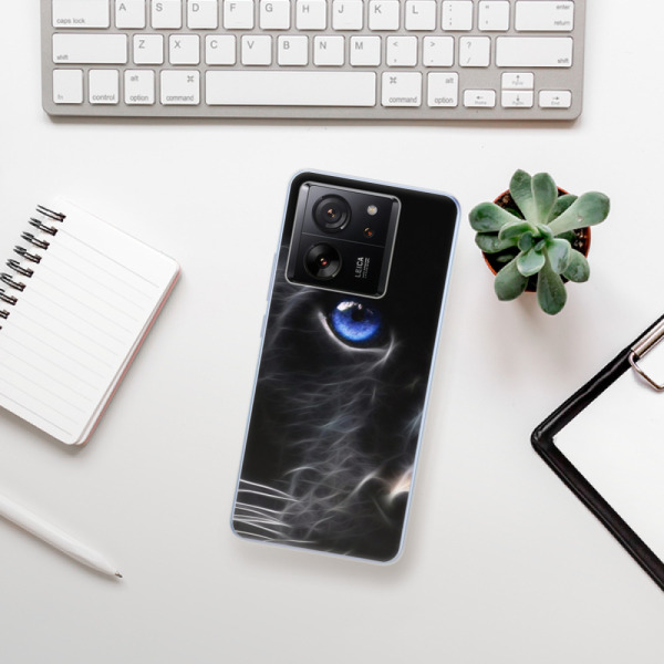 Silikonové pouzdro iSaprio - Xiaomi 13T / 13T Pro - Black Puma