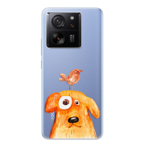 Silikonové pouzdro iSaprio - Xiaomi 13T / 13T Pro - Dog And Bird