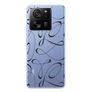 Silikonové pouzdro iSaprio - Xiaomi 13T / 13T Pro - Fancy black